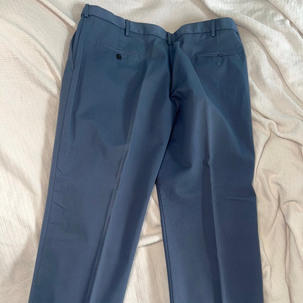 Men's Blue Haggar Slacks 42W X 29L